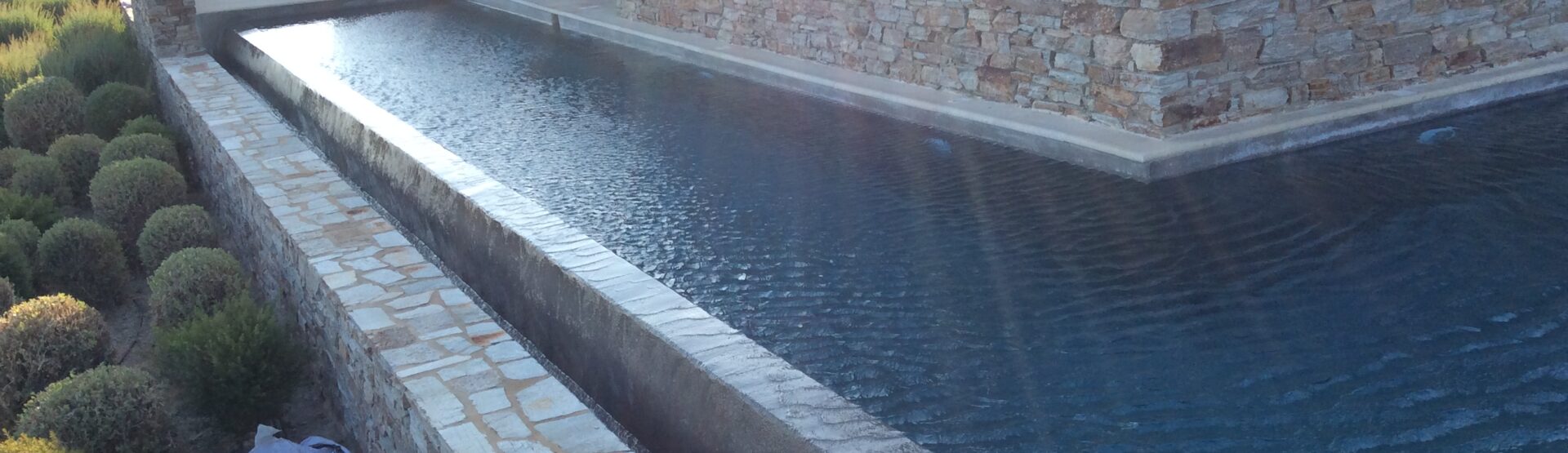 Image - Pool renovation in Antiparos island.