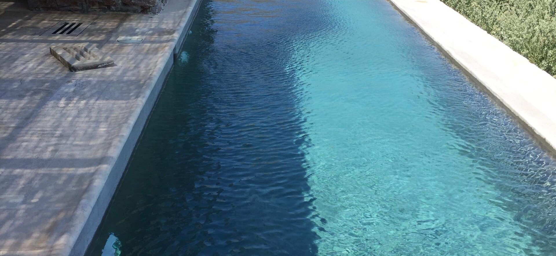 Pool renovation in Antiparos island. - image